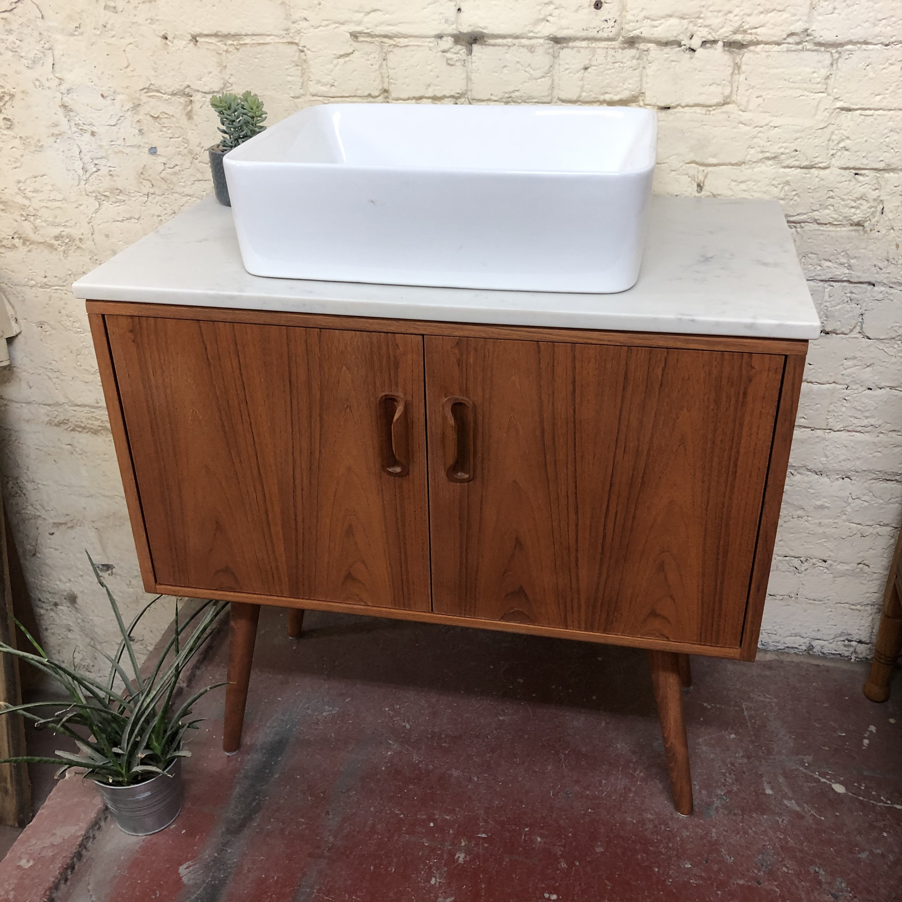 GPLAN / Fresco tocador de baño incluyendo encimera de cuarzo y | Etsy