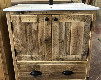 BURFORD | Handmade Reclaimed Timber Bathroom Furniture