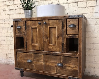 DAVENPORT | Handmade Reclaimed Timber Bathroom Furniture