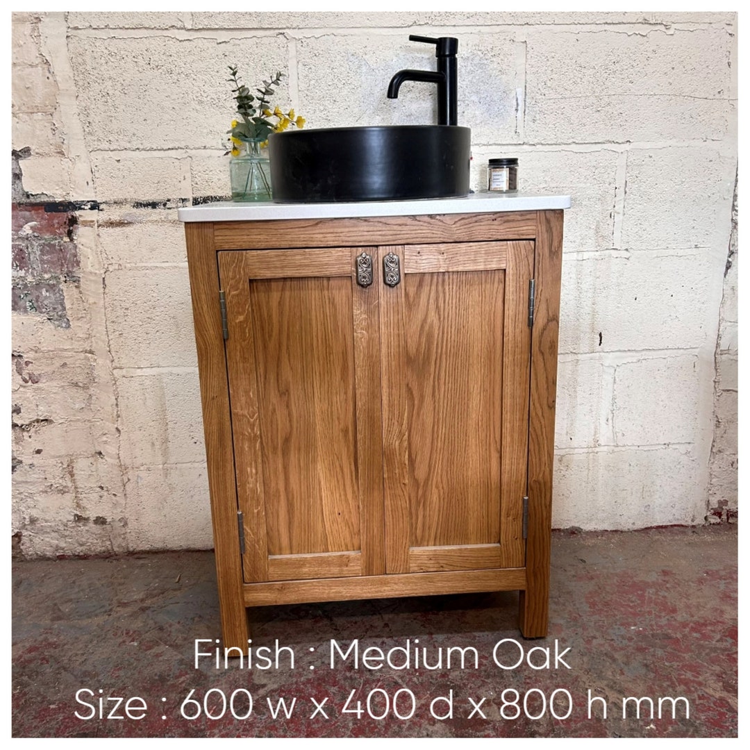 CHELTENHAM Classic Oak Double Door Unit Solid Oak Reclaimed Oak Solid