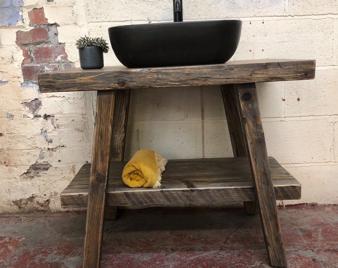 MULLION  | Handmade Solid Timber Bathroom Vanity Unit