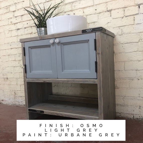 HARROGATE PAINTED | Reclaimed Bathroom Vanity Unit