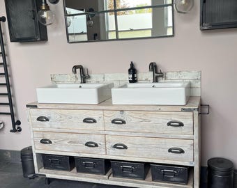 BOLLINGTON | Handmade Reclaimed Timber Bathroom Furniture