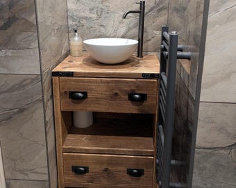 APPLETON | Handmade Reclaimed Timber Bathroom Furniture