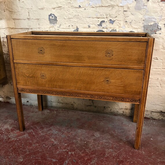 VINTAGE 64 | Oak Bathroom Vanity Incl. Quartz worktop