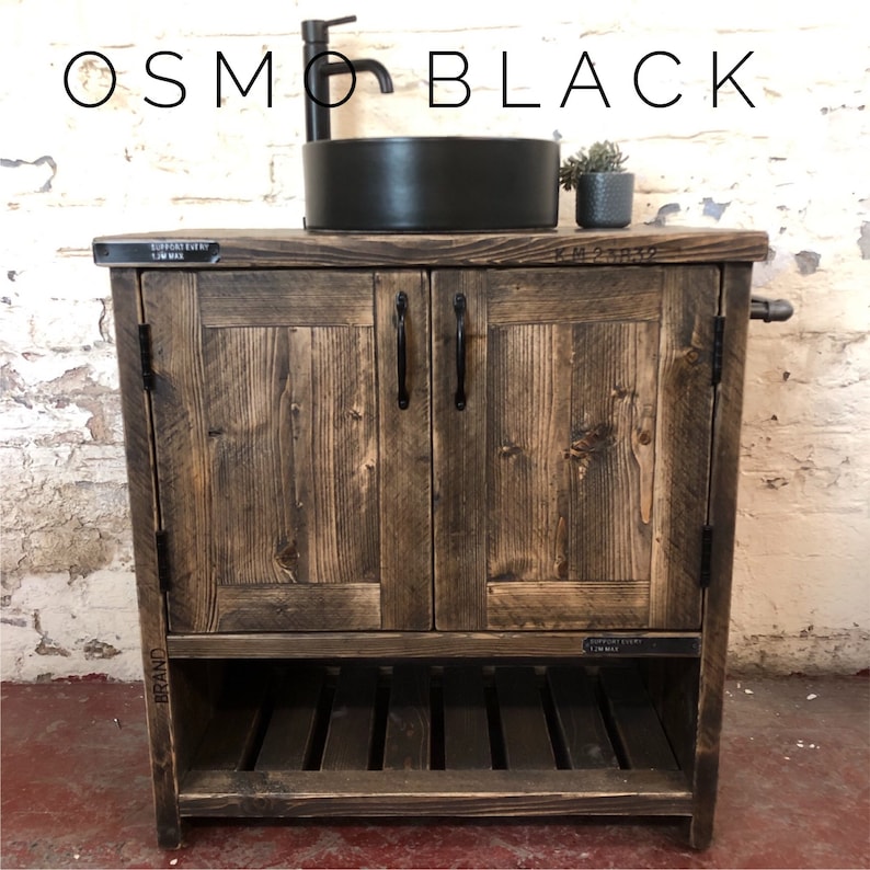 BRIGHTON Handmade Bathroom Furniture Custom Made Basin Etsy UK