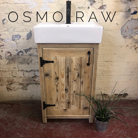 BLYTHE | Reclaimed Timber Vanity Including Basin