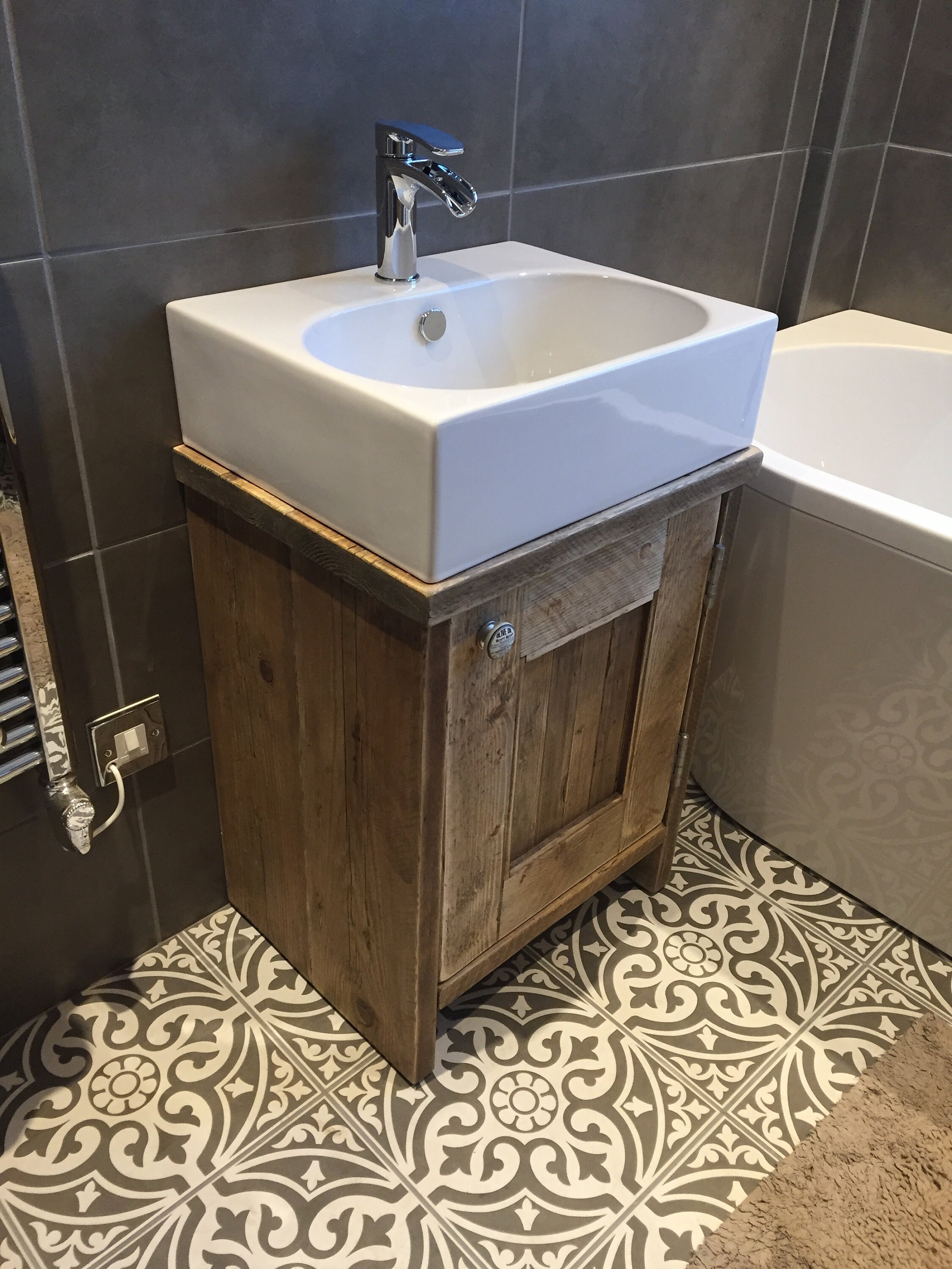 ALNWICK Handmade Bathroom Furniture Bathroom Rustic