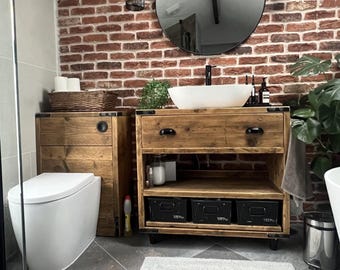 DULWICH | Handmade Reclaimed Timber Bathroom Furniture