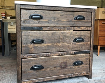 LANCASTER | Handmade Reclaimed Timber Bathroom Furniture