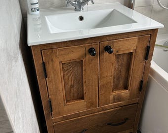 BURFORD | Handmade Reclaimed Timber Bathroom Furniture