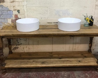 CROSTON  | Handmade Reclaimed Timber Bathroom Furniture
