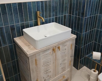 SALCOMBE | Handmade Reclaimed Timber Bathroom Furniture