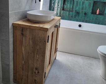 YORK | Handmade Reclaimed Timber Bathroom Furniture