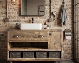 DULWICH 2 | Handmade Reclaimed Timber Bathroom Furniture