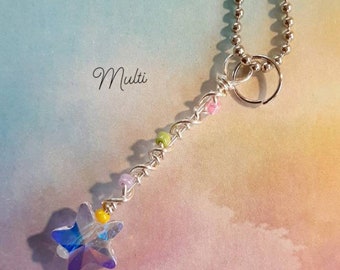 Handmade Miniature Fairy Wand Necklace /magic Wand / Pendant