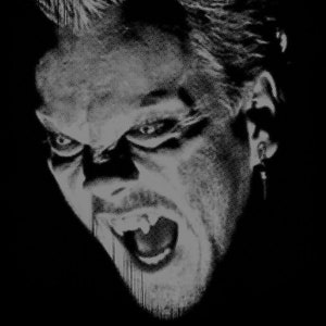 gothic t shirt -  the lost boys tshirt  - david - hand printed tshirt - cult classic tshirt