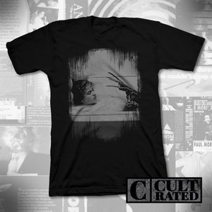 a nightmare on elm street - black t-shirt - freddy - bath