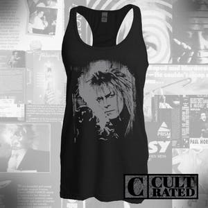 labyrinth, jareth, tank top, david bowie, work out tank