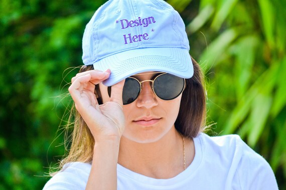 Yupoong 6245cm Dad Hat Mockup Model Mockup Lifestyle Photography