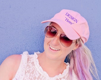 Yupoong 6245cm Pink Dad Hat Mockup Model Mockup Lifestyle Photography Blogger Photo Mockup Photo Tshirt Mockup Dad Hat Hat Mockup Psd Mockups Free Template Mockups