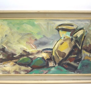 Danish modernist painting, 60s still life