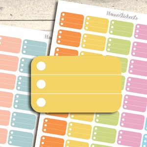 Pastel Half-Box set, Summer colors, To Do Printable checklist, Erin Condren printable Planner Stickers, Weekly Pastel Planner