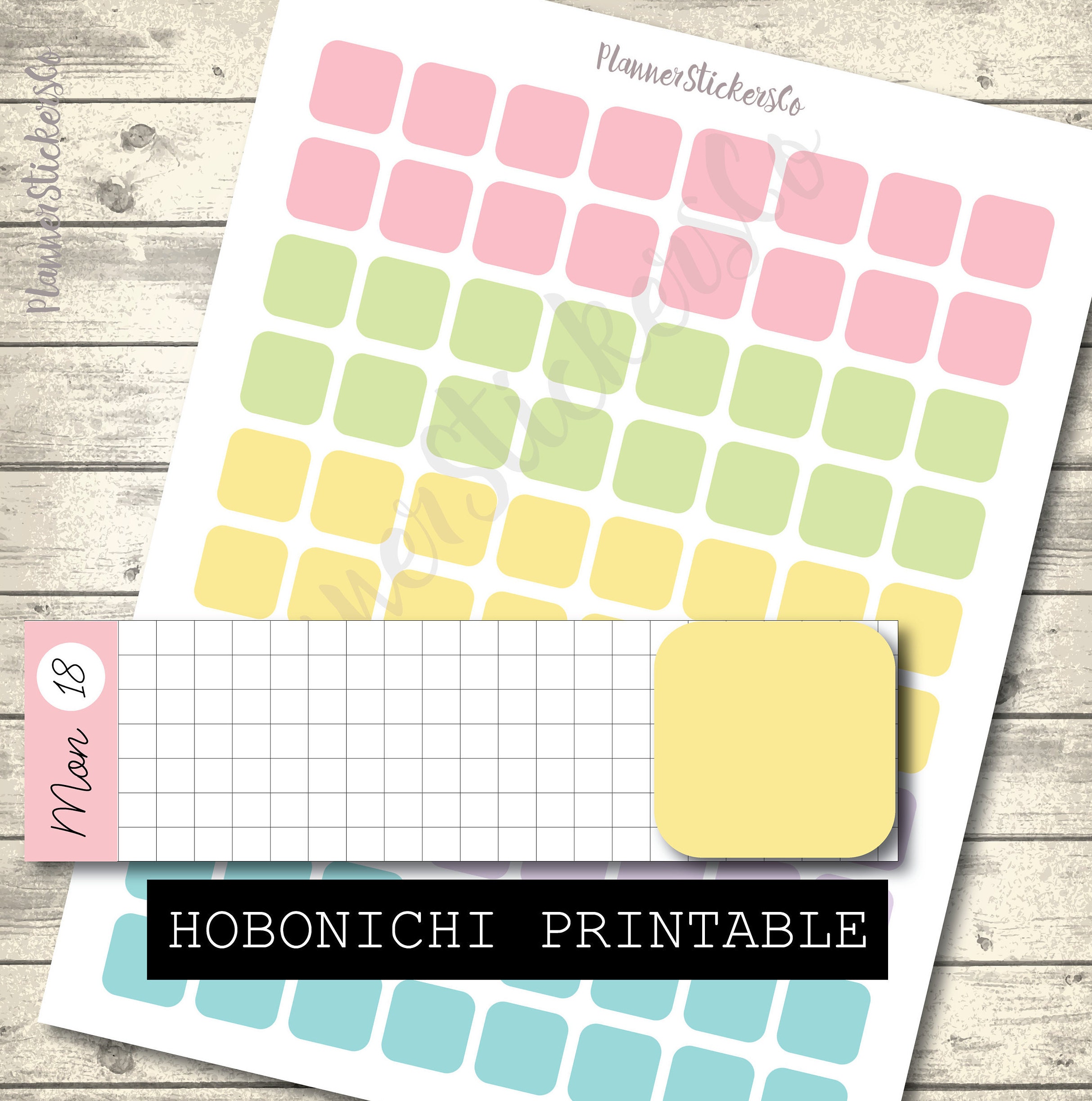 Hobonichi Weeks Decorative Stickers