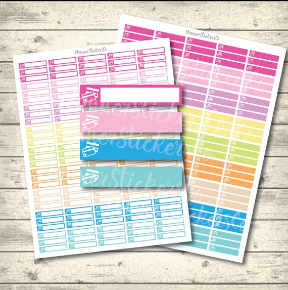 Credit Card Payment Stickers Set Printable Erin Condren | Etsy