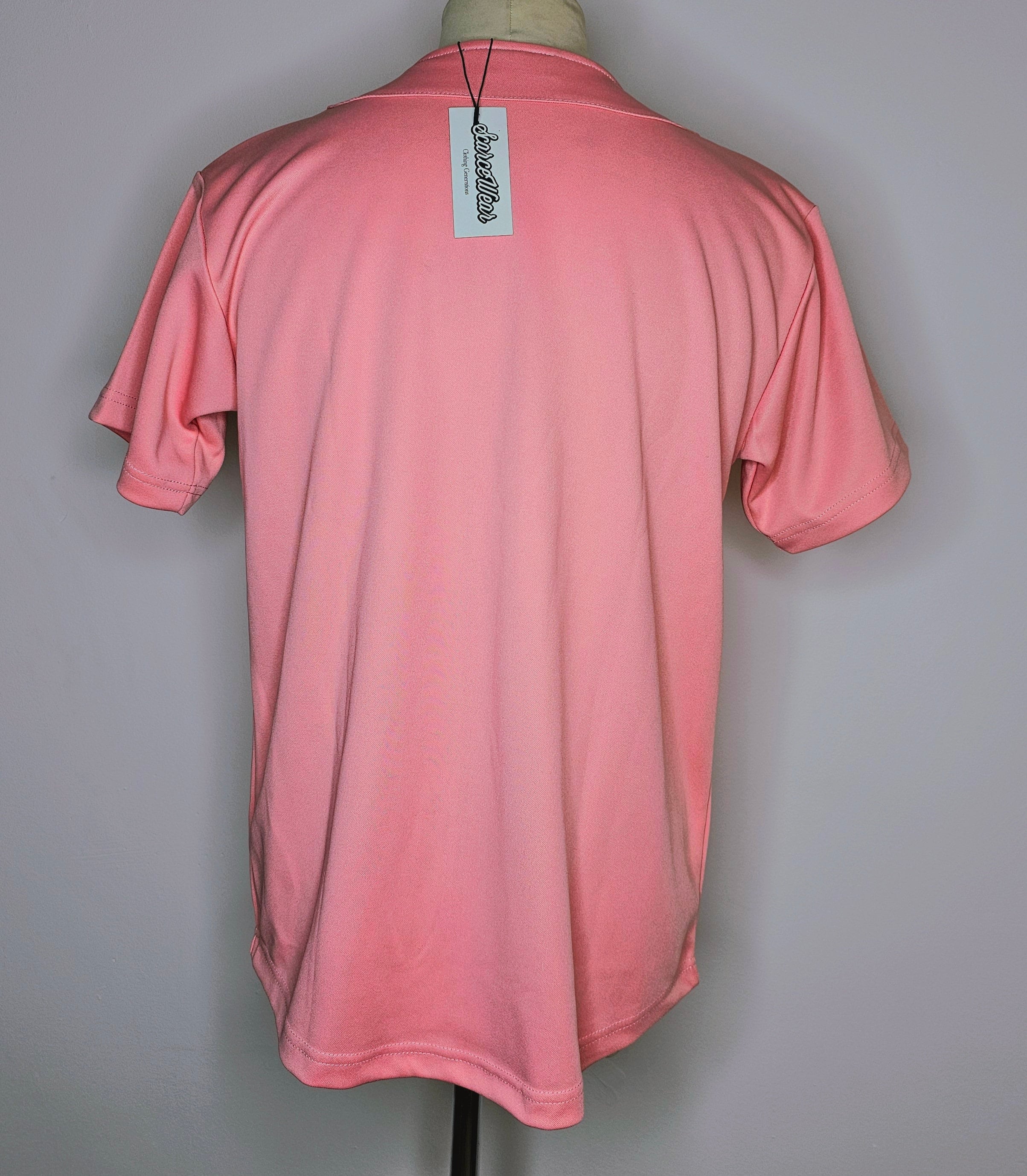 Scarcewear Signature Plain Red Baseball Jersey Shirt Size S 4xl Etsy UK