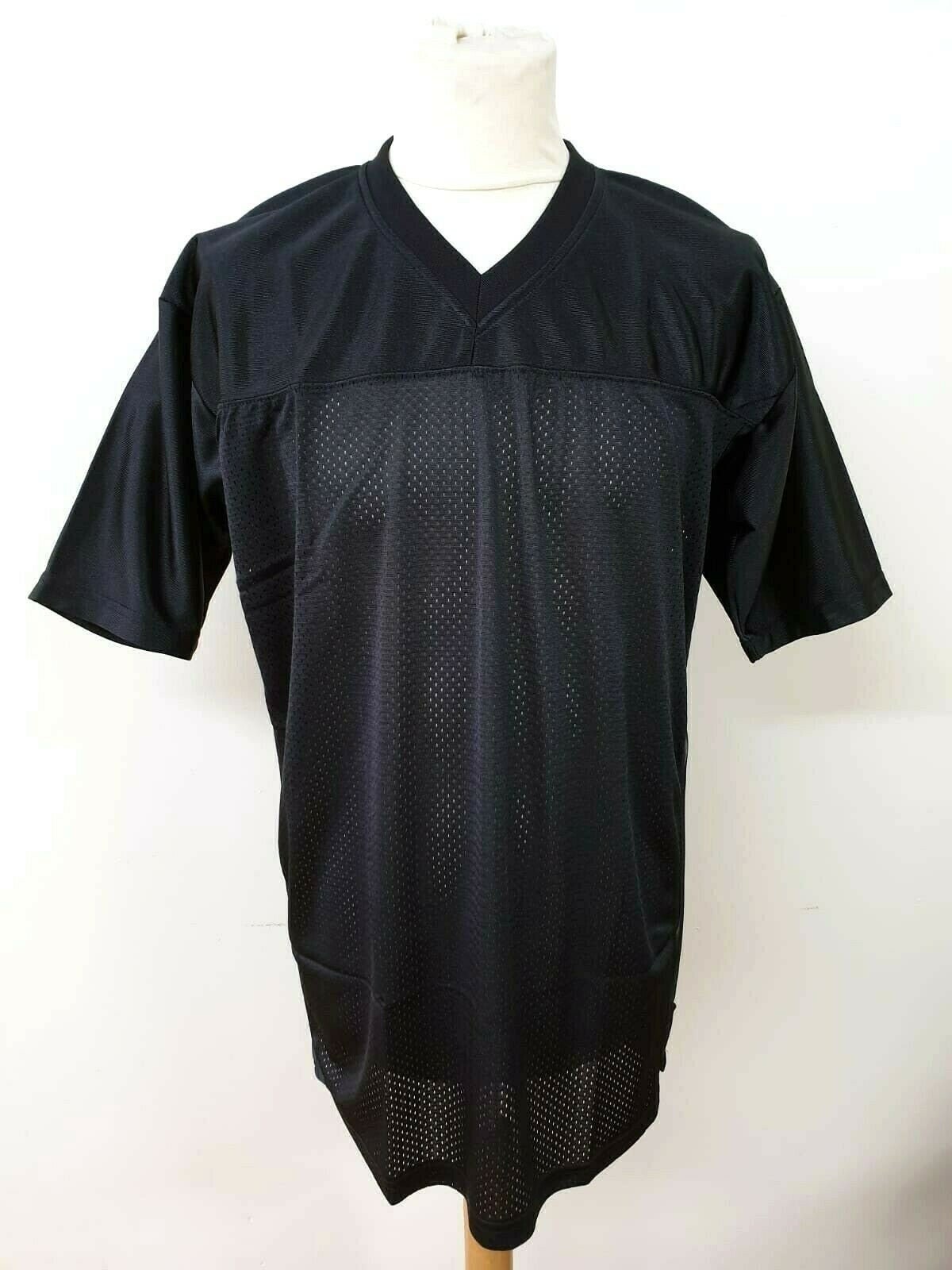 NFL Plain Black American Football Jersey Etsy Australia