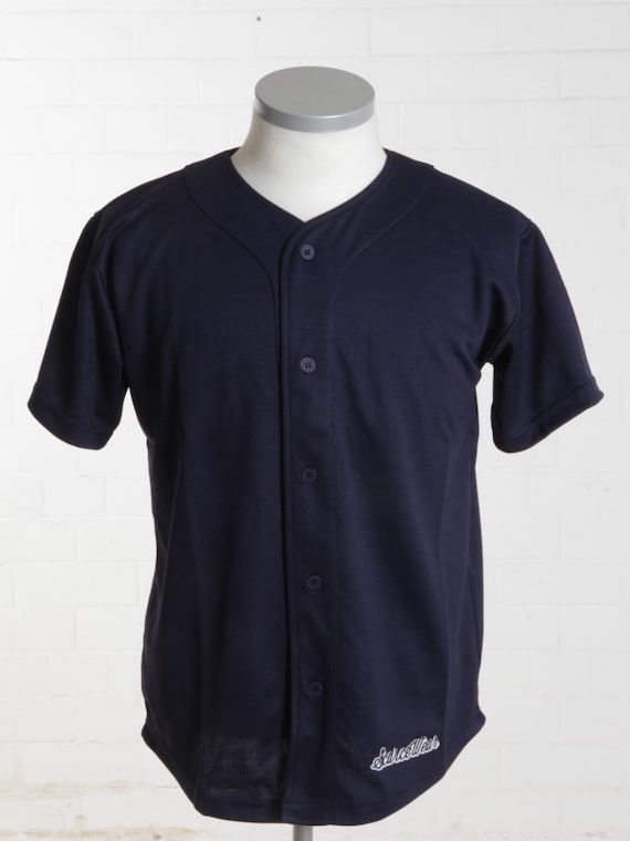 navy baseball jersey