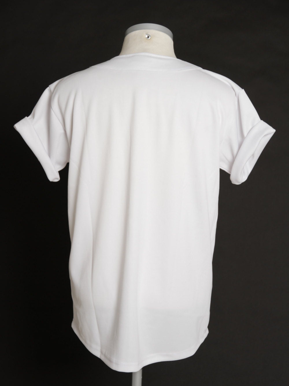 Scarcewear Signature Mens Plain White Baseball Jersey Shirt - Etsy Israel