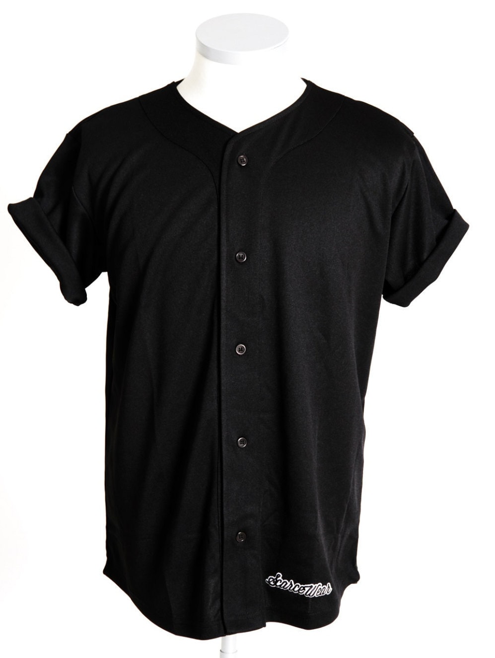 baseball shirt black