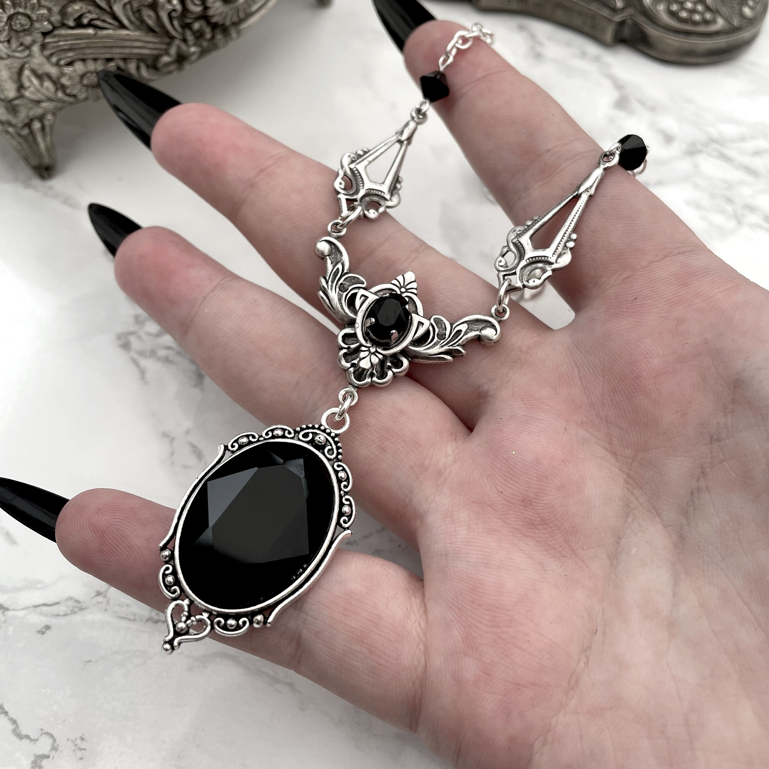 Gothic Necklaces Etsy Ireland