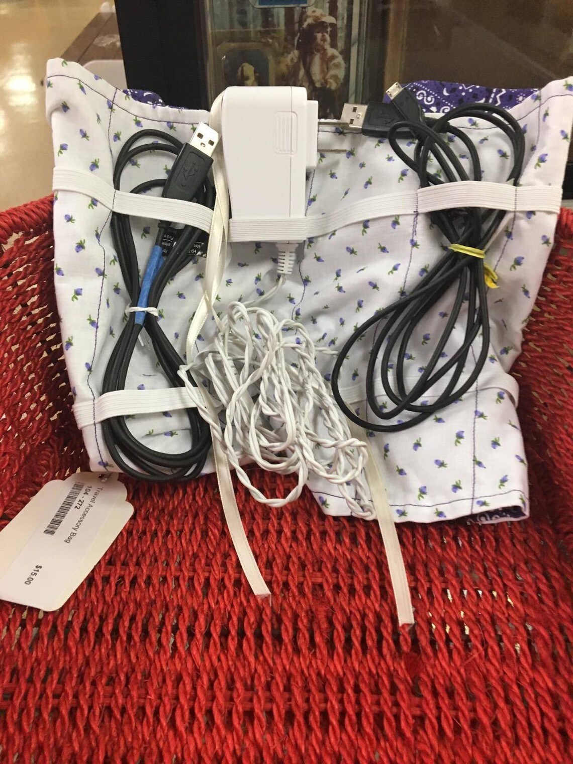 Travel Cord Organizer Travel Organizer Organizer Cord Etsy