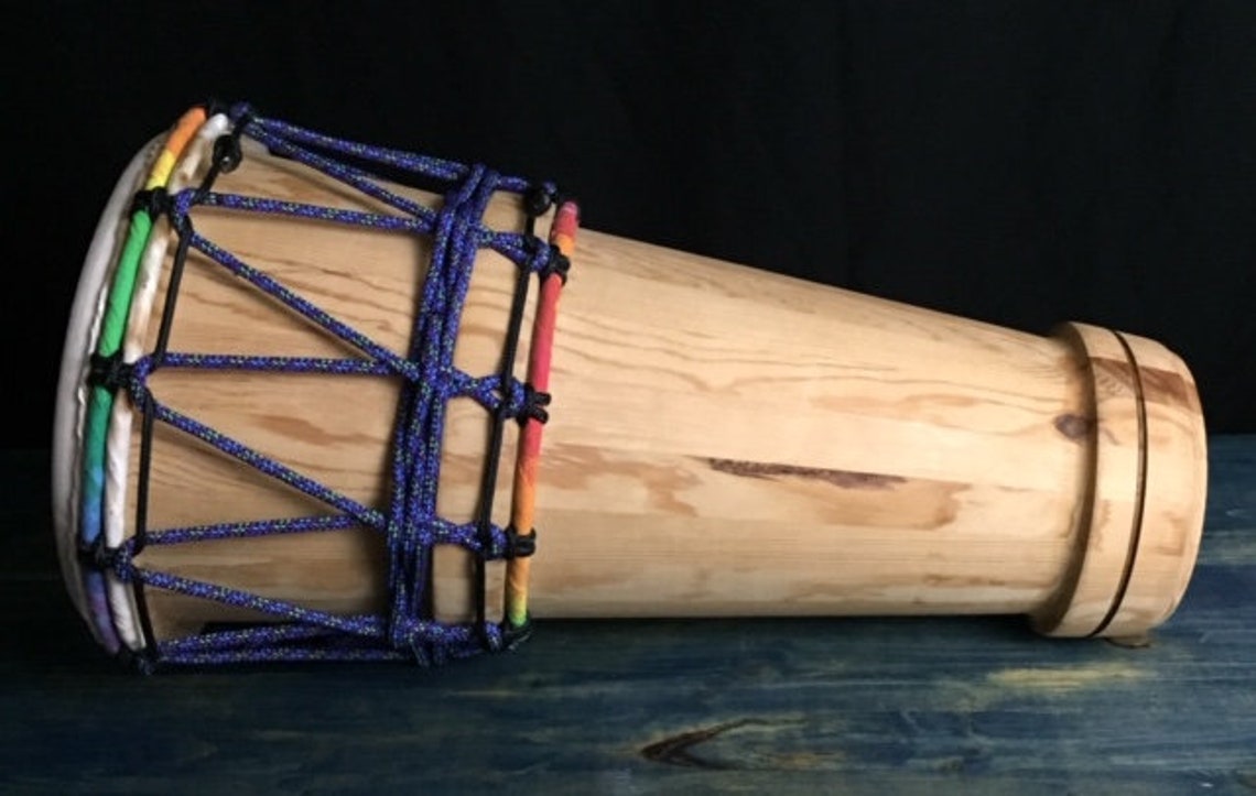 Ashiko Drum Medium Goat Skin Etsy