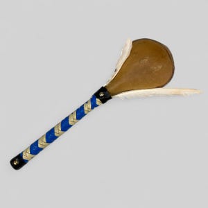 Buffalo Spirit Blessing Rattle, Three Spirit Rattle, Shamanic Rattle..... Medicine Rattle