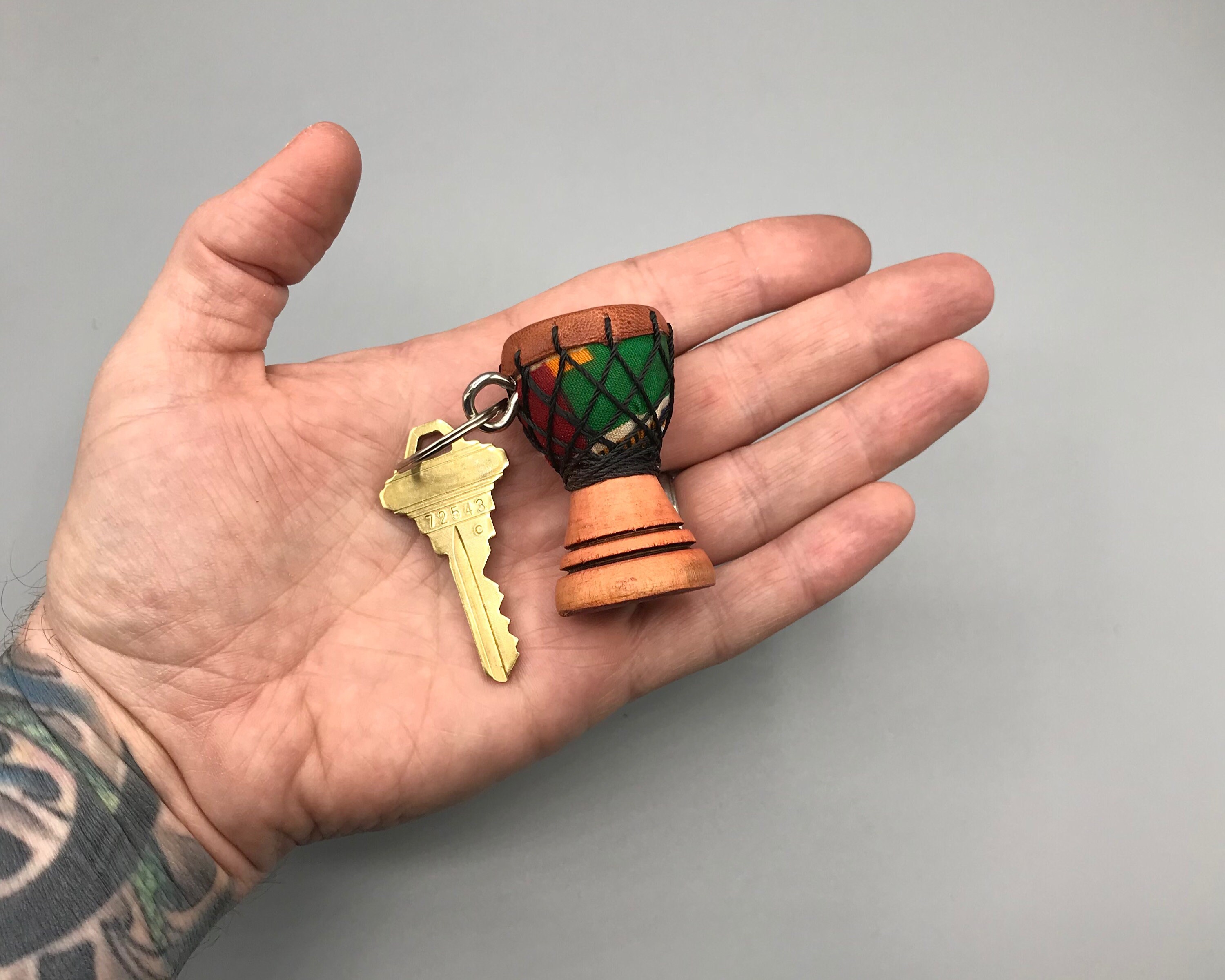 Djembe Keychain....Handcrafted..... made of real wood African Etsy