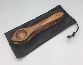 Large Handmade Rosewood, Traditional, Wooden Musical Spoons Instrument