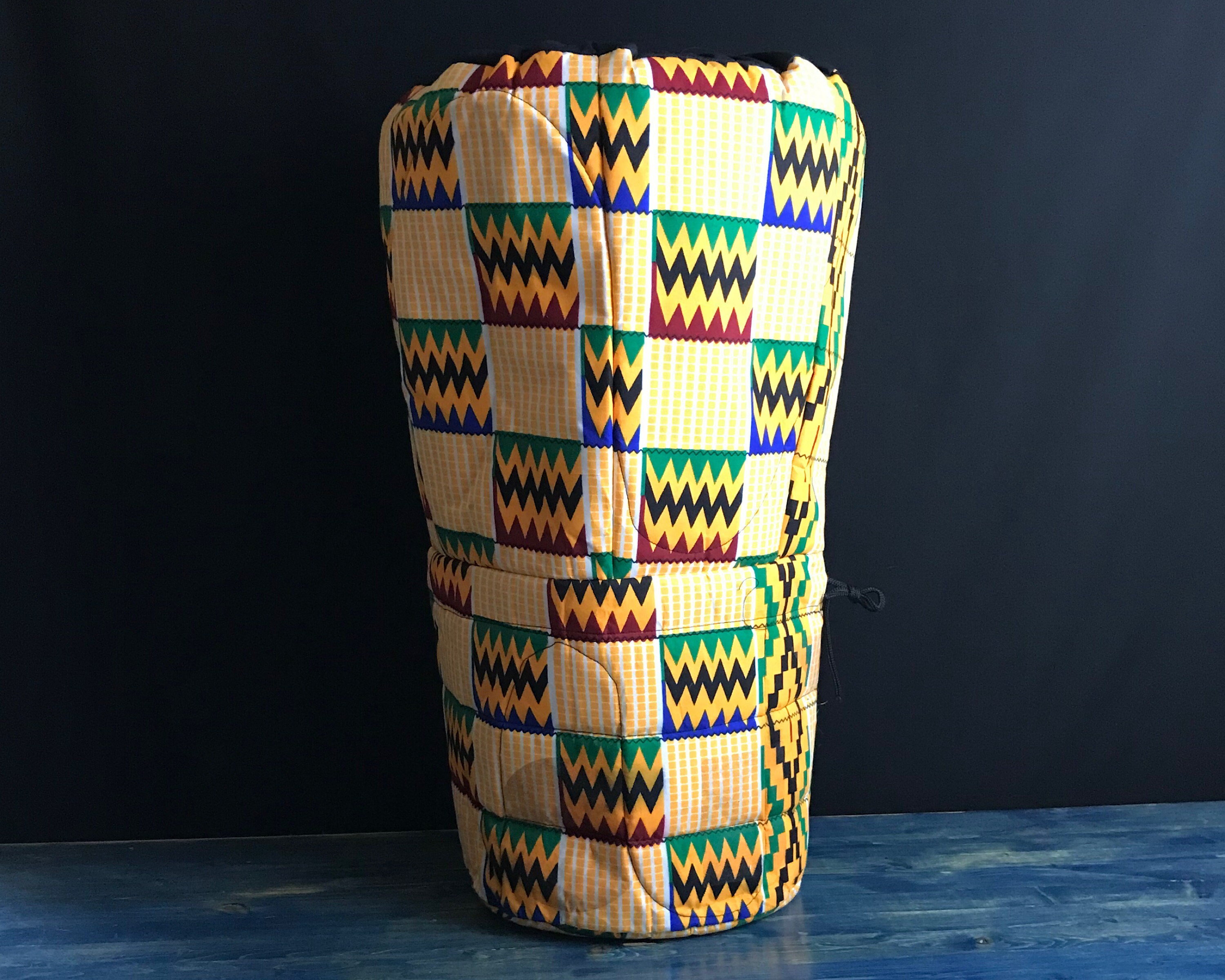 Large Handmade Djembe Bag... Backpack Straps Easy Top Load Etsy