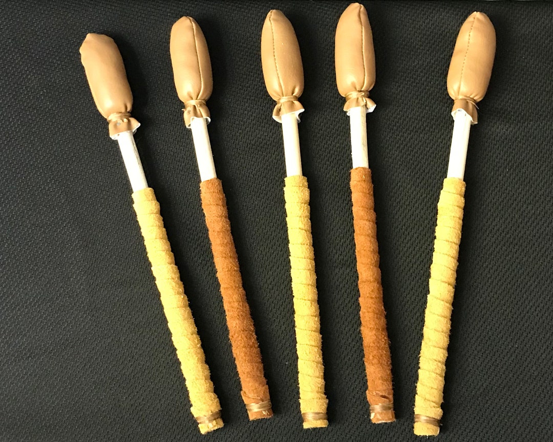 14 Inch Shamanic Drumstick... Handmade Frame Drum Beater Traditional