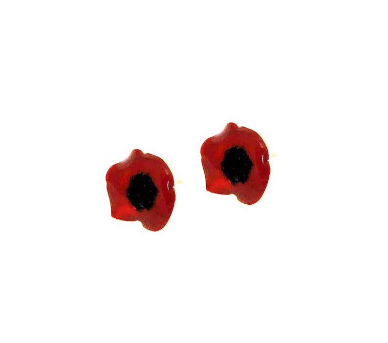Poppy Earrings Gift Women Flower Stud Earrings Red Poppy Drop Ea Poppy Earrings Gift Women Flower Stud Earrings Red Poppy Drop Ea