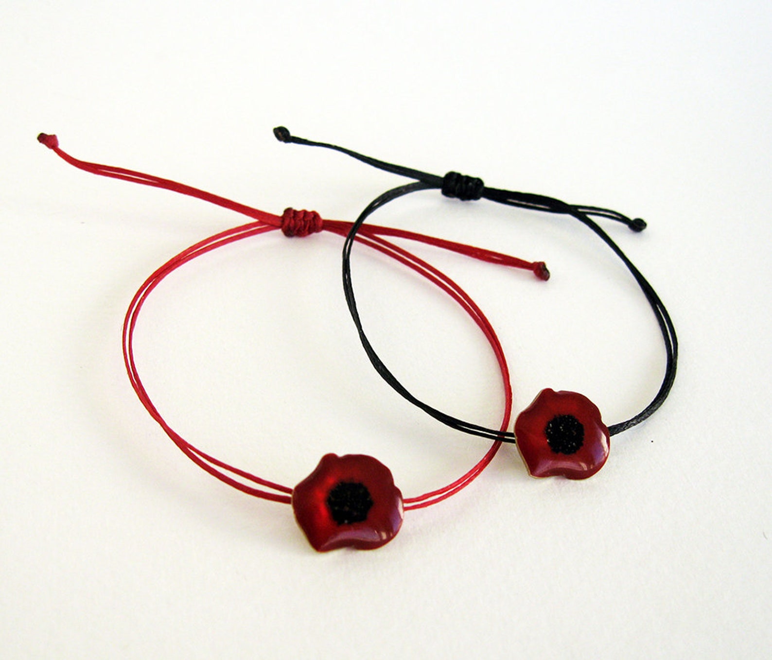Poppy Bracelet Spring Bracelet Poppy Sieraden Flower Etsy Nederland