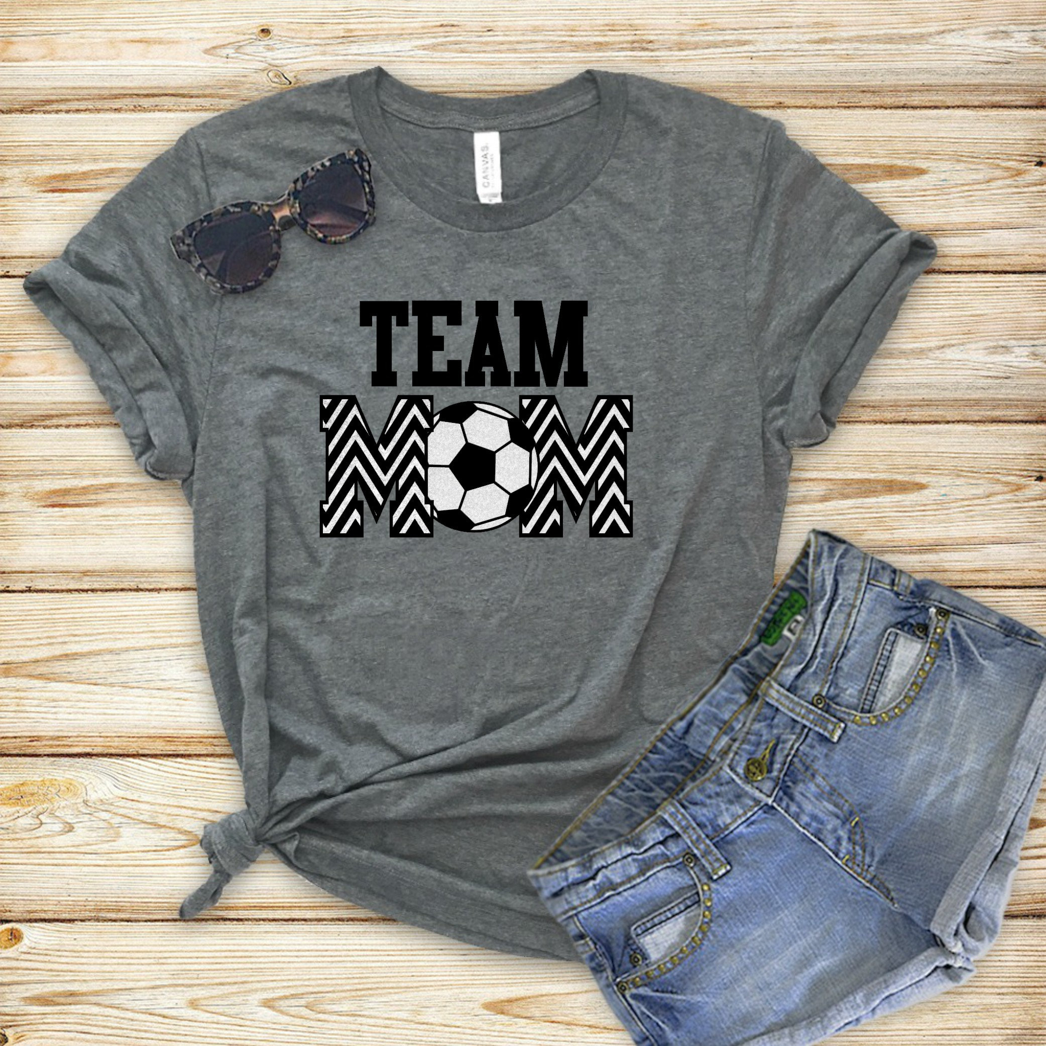 Soccer Mom Team Spirit Shirt Team Mom Shirt Etsy