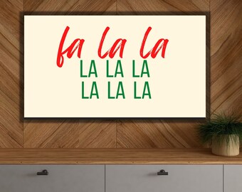 Fa LaLaLa Frame TV Art