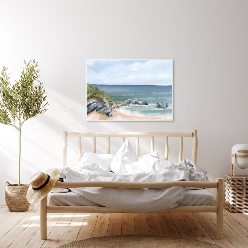 Married to the Sea Art Print Bermuda Wall Art, Beach Art Print, Ocean Painting, Coastal Wall Art, Beach Wall Art, Bermuda Art Print, Beach image 7