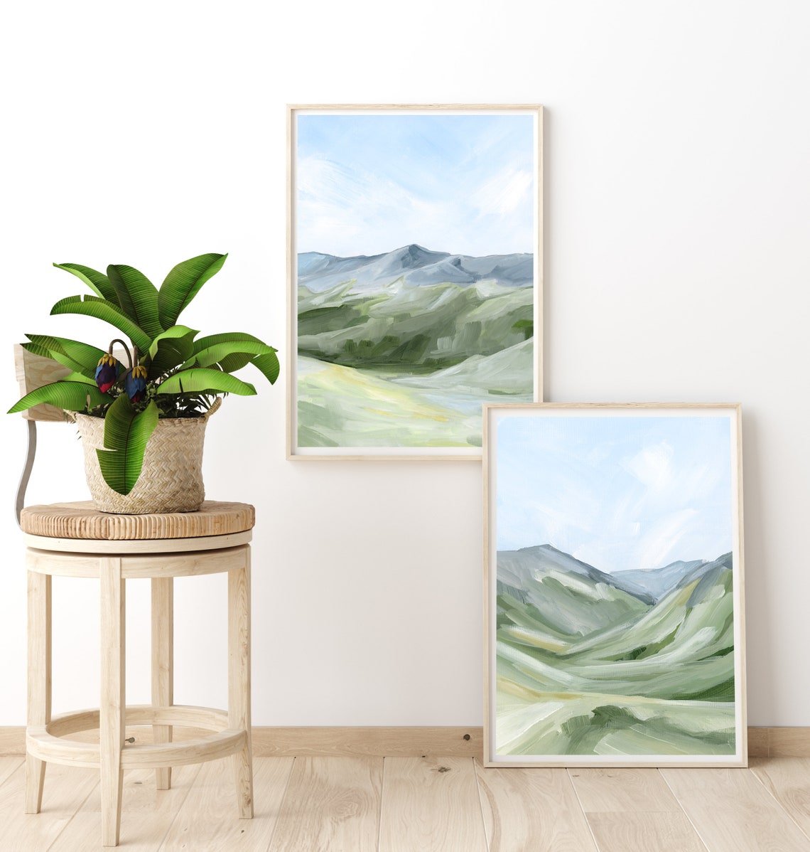 Landscape Wall Art Landscape Painting Landscape Art Print | Etsy