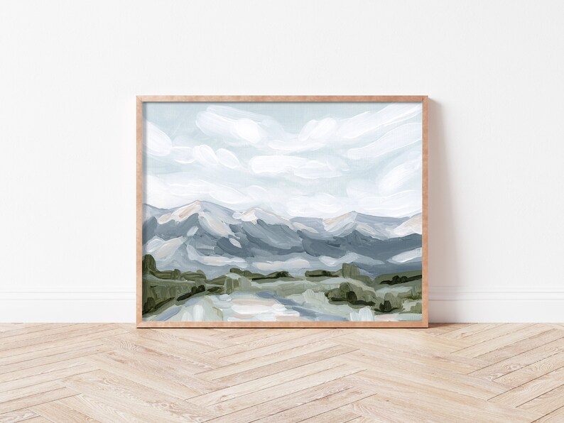 Art Print of breckenridge Colorado Wall Art Etsy