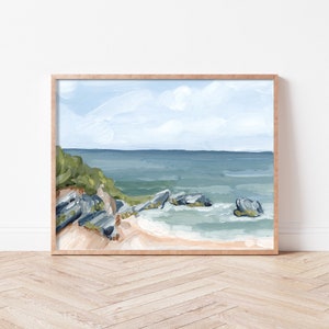 Married to the Sea Art Print Bermuda Wall Art, Beach Art Print, Ocean Painting, Coastal Wall Art, Beach Wall Art, Bermuda Art Print, Beach image 1